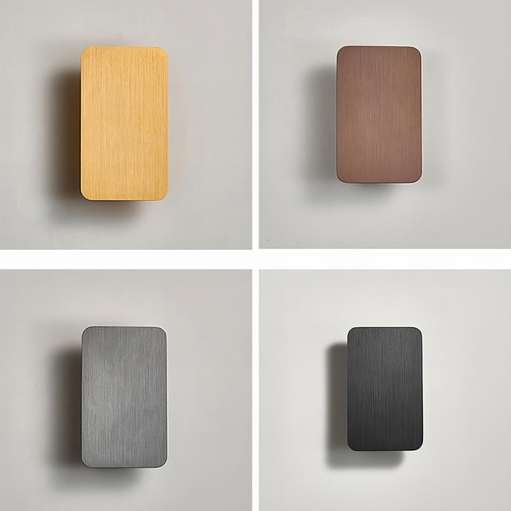 Modern Vägglampa | Justerbar Rektangulär Design - LED