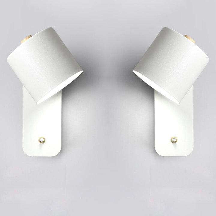 Modern LED Vägglampa för Hemmet med Praktisk Bryter