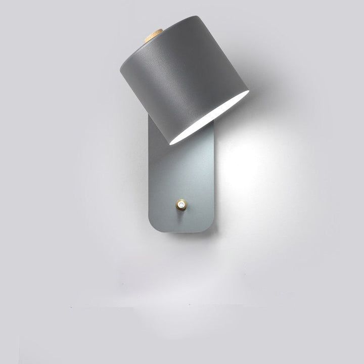 Modern LED Vägglampa för Hemmet med Praktisk Bryter