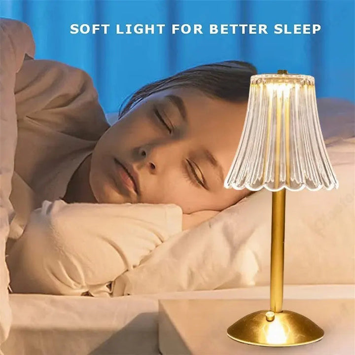 Uppladdningsbar Dimmbar Bordslampa för Sovrum och Vardagsrum – Modern Design