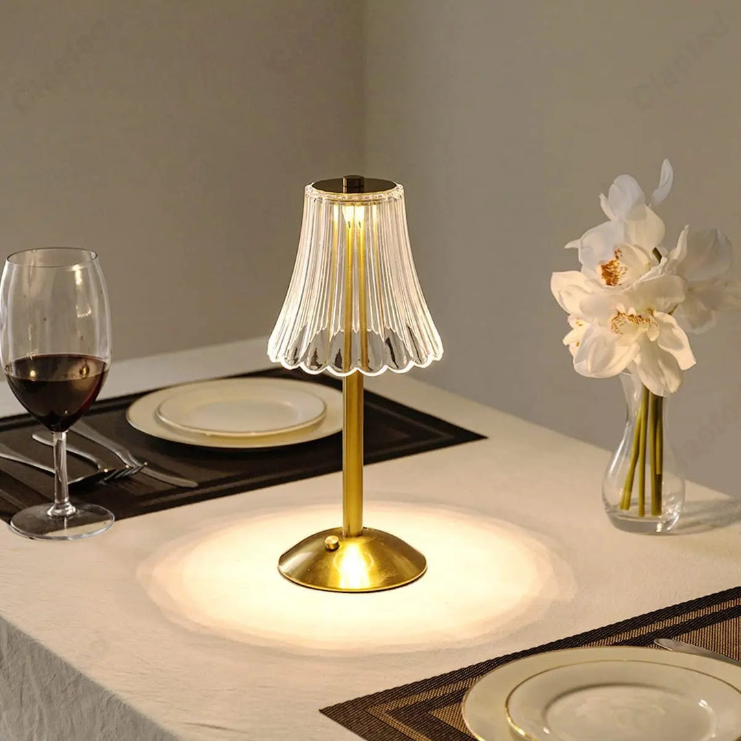 Uppladdningsbar Dimmbar Bordslampa för Sovrum och Vardagsrum – Modern Design