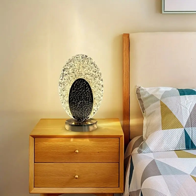 Modern Påfugl Bordslampa för Eleganta Hem