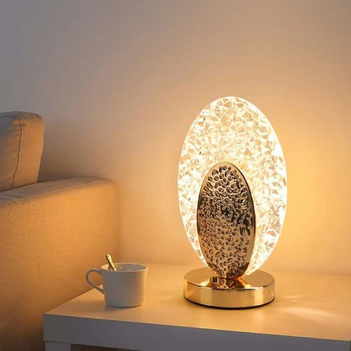 Modern Påfugl Bordslampa för Eleganta Hem