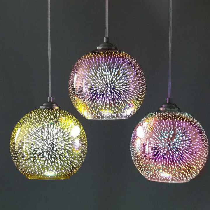 Modern Pendellampa med Unikt 3D-Design för Hemmet