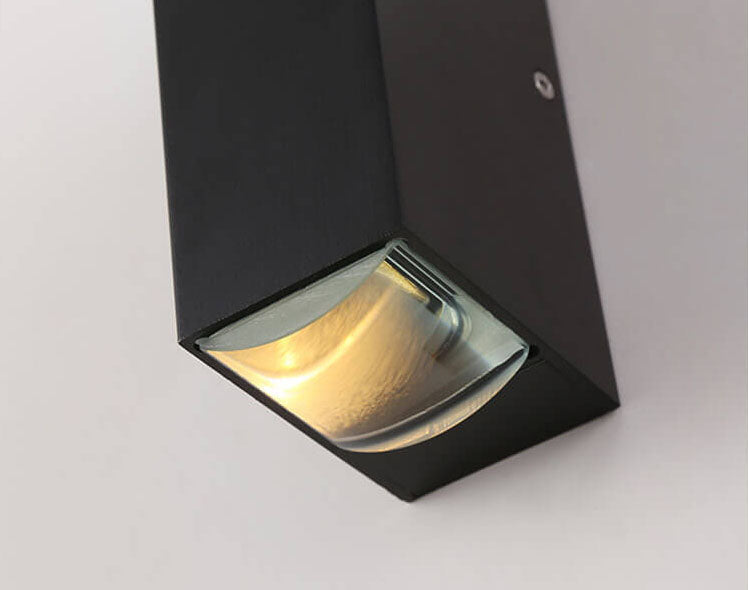 Modern Rektangulär Utomhus Vägglampa LED – 6W/10W