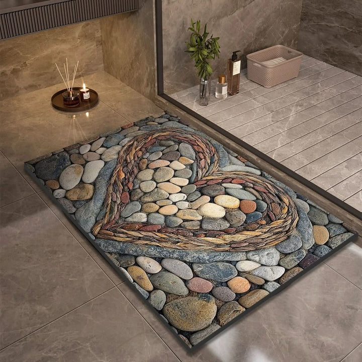 Halksäker och Hurtigtörkende Badematte – Modern Design