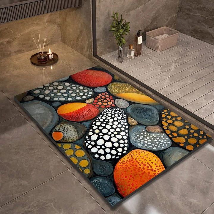 Halksäker och Hurtigtörkende Badematte – Modern Design