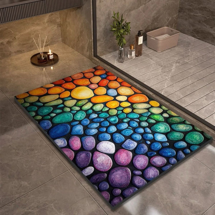 Halksäker och Hurtigtörkende Badematte – Modern Design