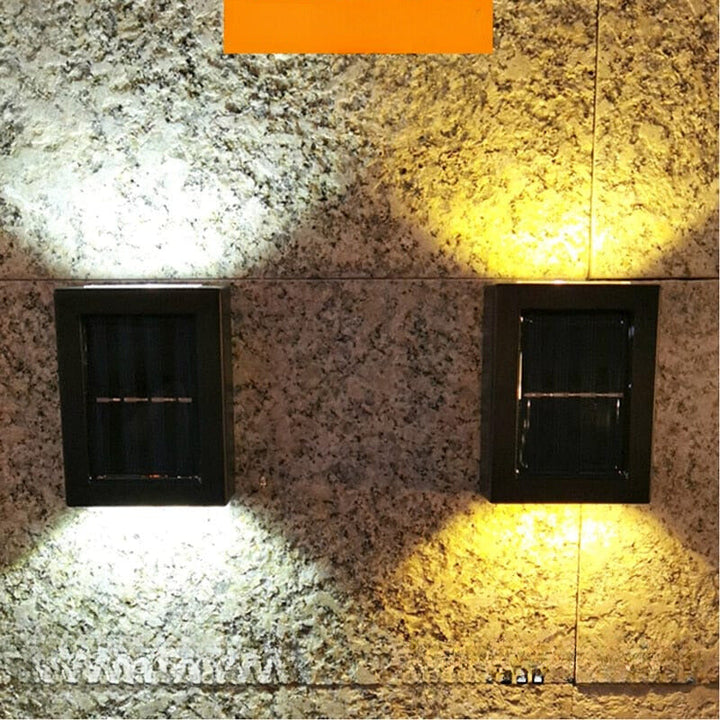 Modern Solcelledrevet Terrassevegglampe för Enkel &amp; Stemningsfull Utomhusbelysning