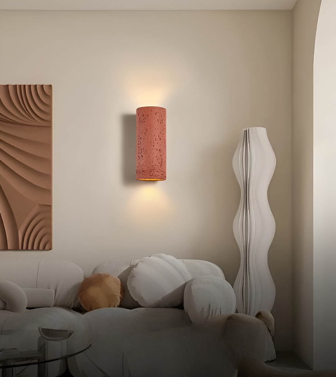 Modern LED Vägglampa med Elegant Upp/Ner Belysning