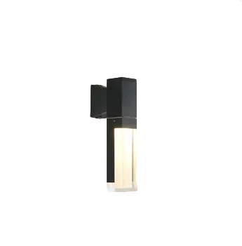 Vägglampa Ute med Bevegelsessensor Modern Design för Inngangspartier och Hager