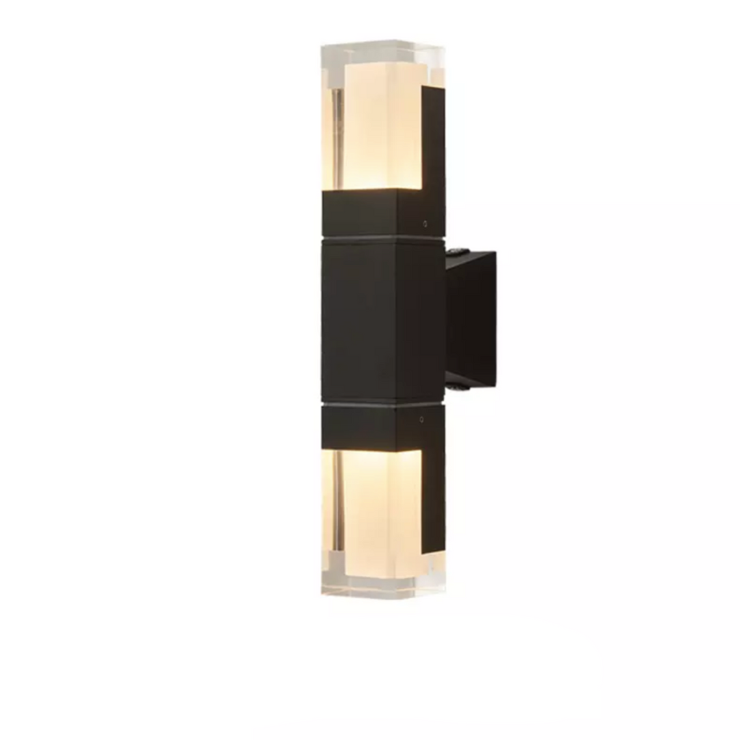 Vägglampa Ute med Bevegelsessensor Modern Design för Inngangspartier och Hager