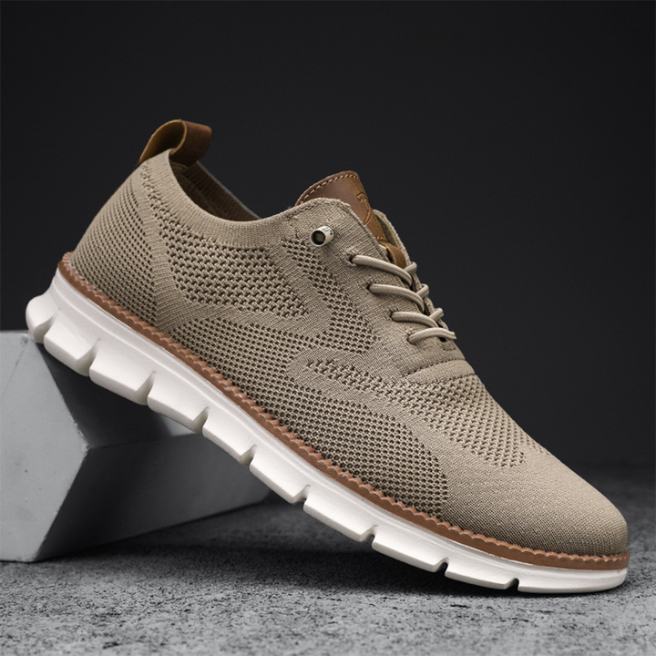 BOAZ Andningsbar Sneakers för Män - Bekväma och Snygga
