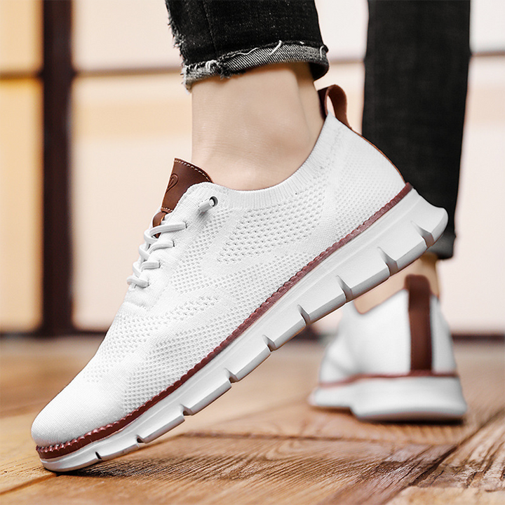 BOAZ Andningsbar Sneakers för Män - Bekväma och Snygga