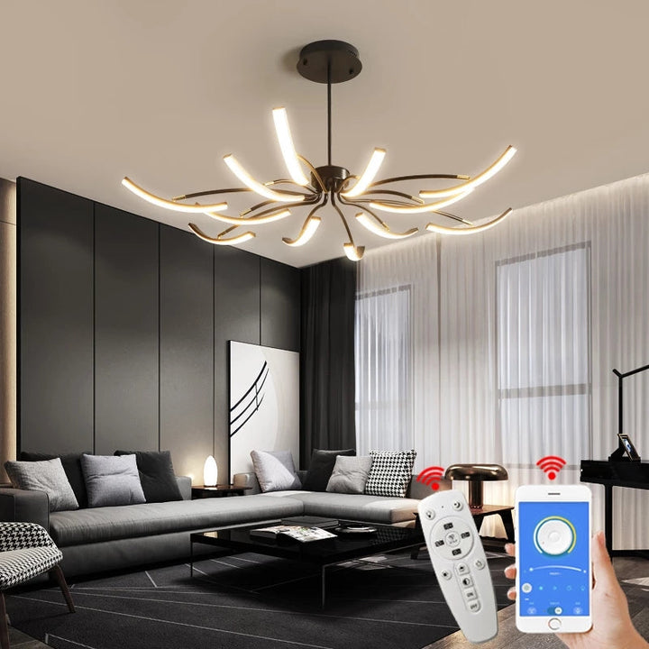 Modern Taklampa - Luster Design med LED-ljus