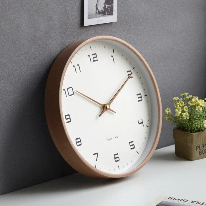 Modern Veggklokke för Hem och Kontor – Stille Design