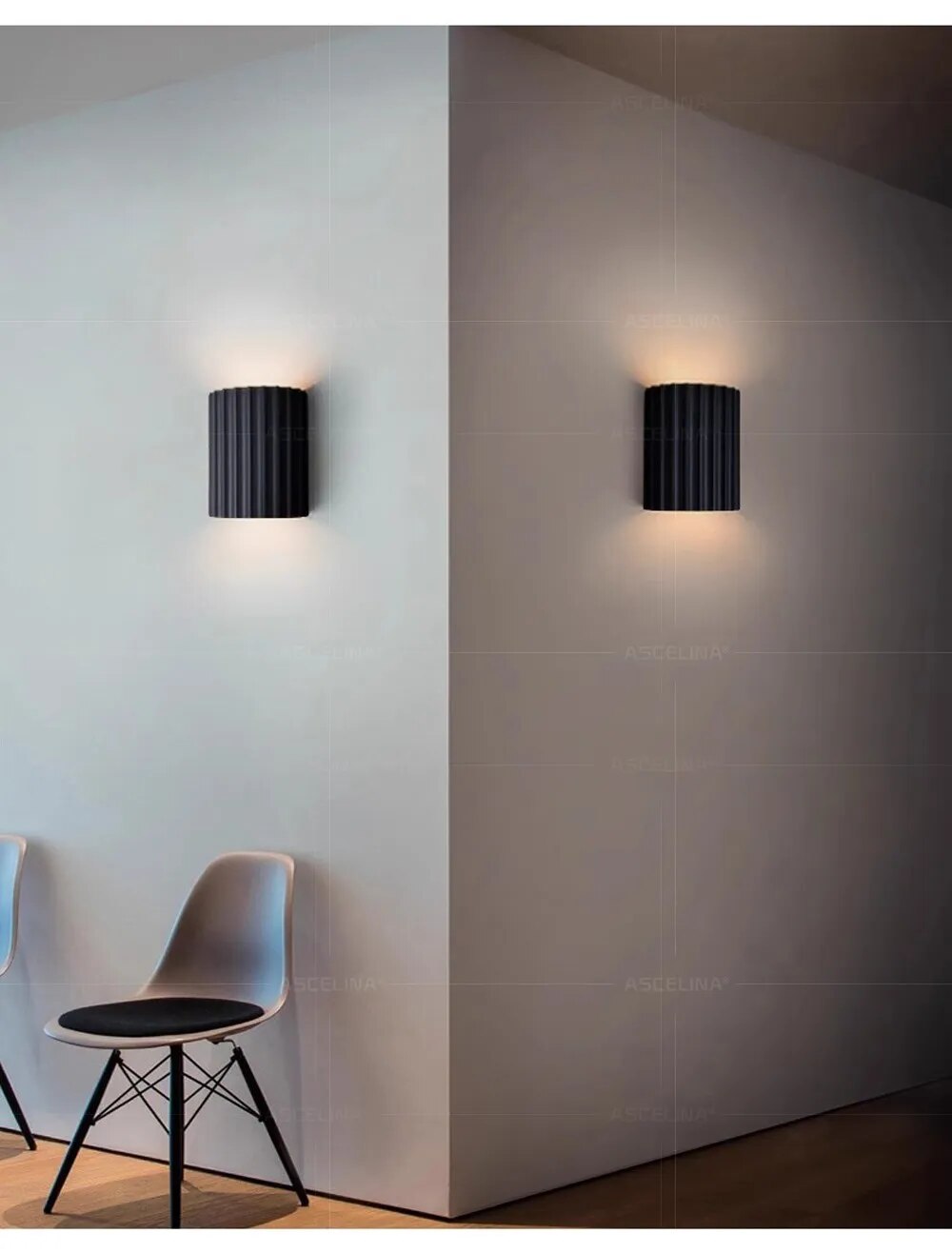 Modern Vägglampa: Elegant Belysning för Vardagsrum och Sovrum
