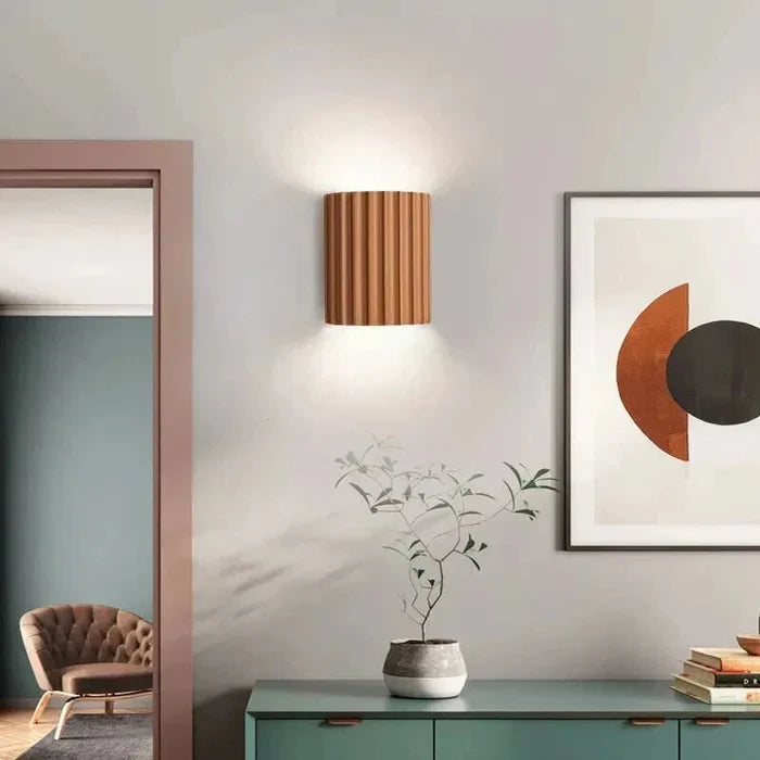 Modern Vägglampa i Kunstnerisk Design