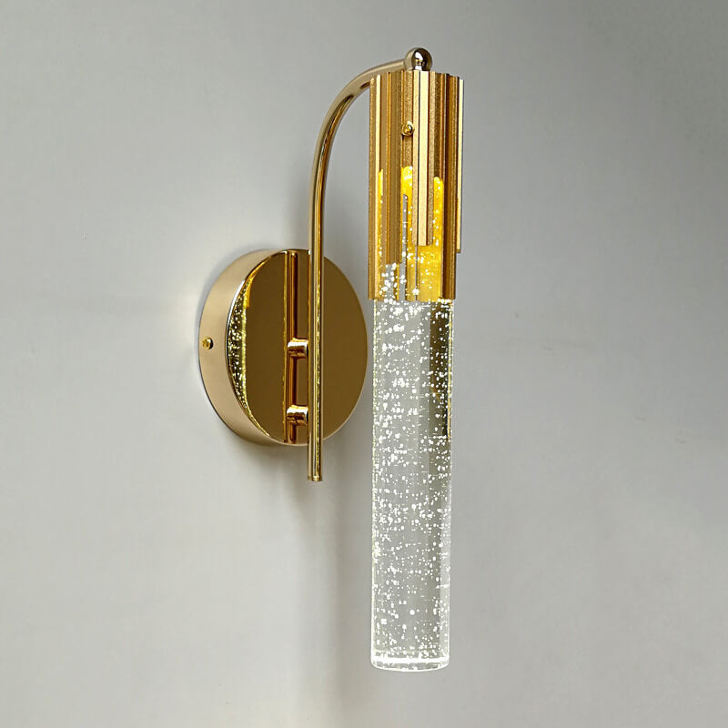 Modern Vägglampa med Krystall Detaljer för Ett Elegant Hem