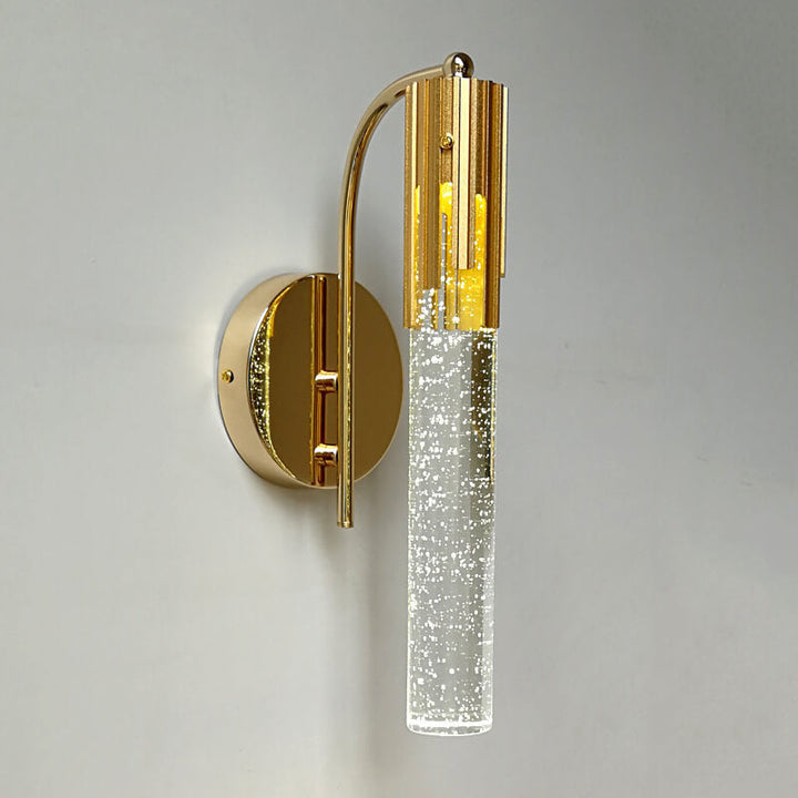 Modern Vägglampa med Krystall Detaljer för Ett Elegant Hem