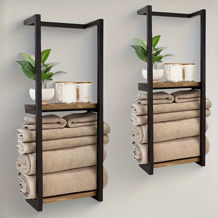 Modern Vegghåndkleholder – Platsbesparande och Elegant