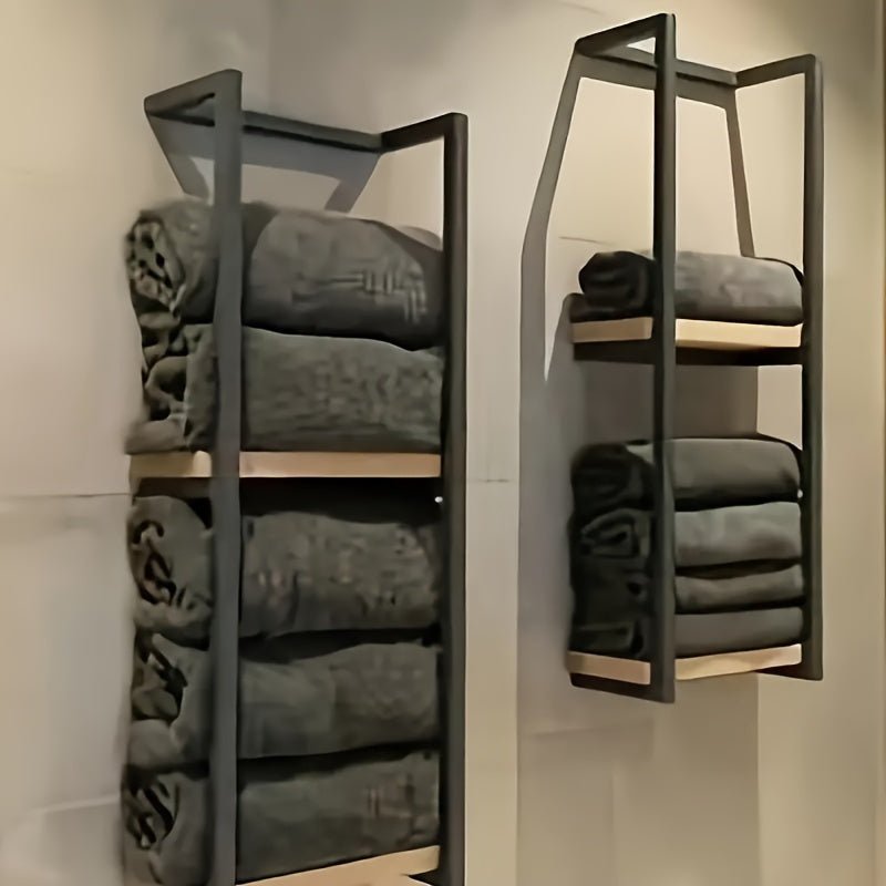 Modern Vegghåndkleholder – Platsbesparande och Elegant