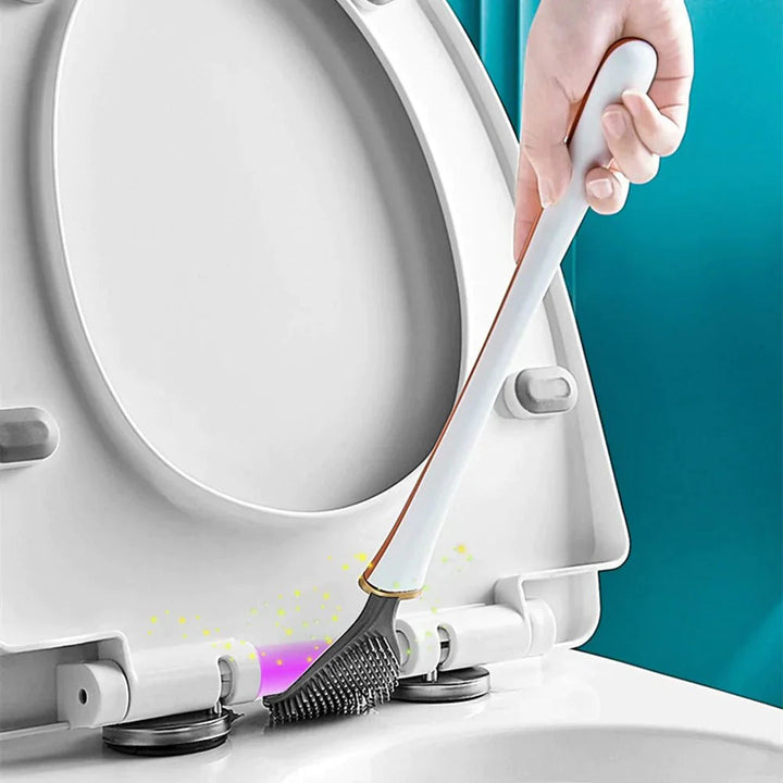 Modern Veggmontert Toalettbörste för Hygienisk Baderom