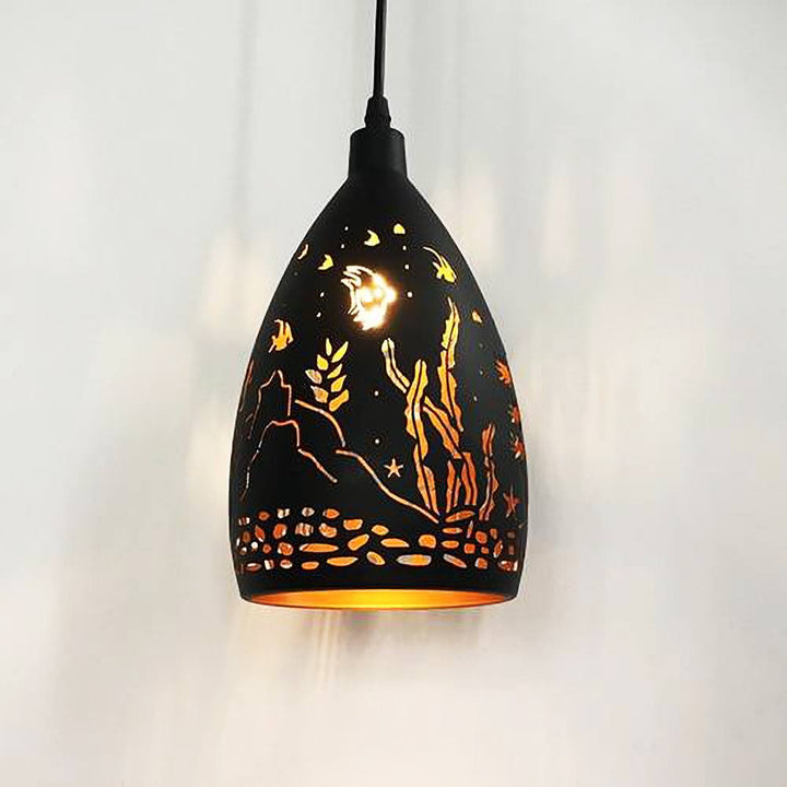 Besson Pendellamper - Mönstret Metalllampe | Justerbar Design