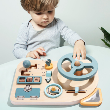 Äventyr-ratt - Montessori-inspirert lekebrett i trä