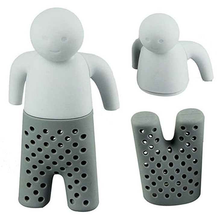 Mr. Te-Infuser i Silikon – Unik och Rolig Teopplevelse