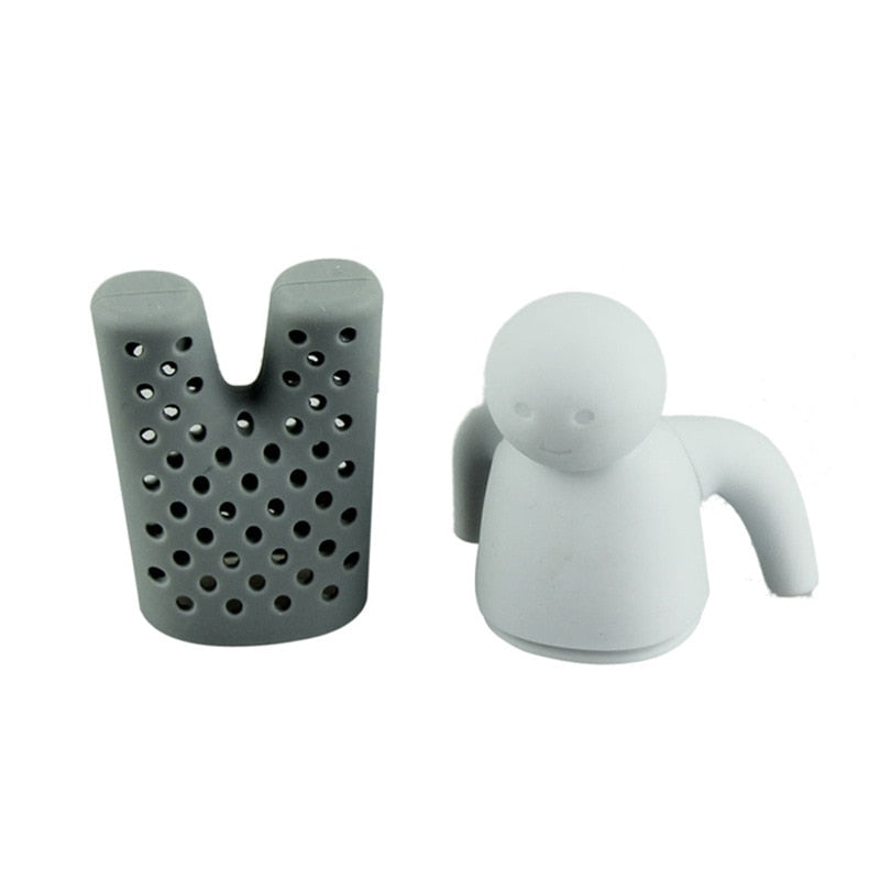 Mr. Te-Infuser i Silikon – Unik och Rolig Teopplevelse