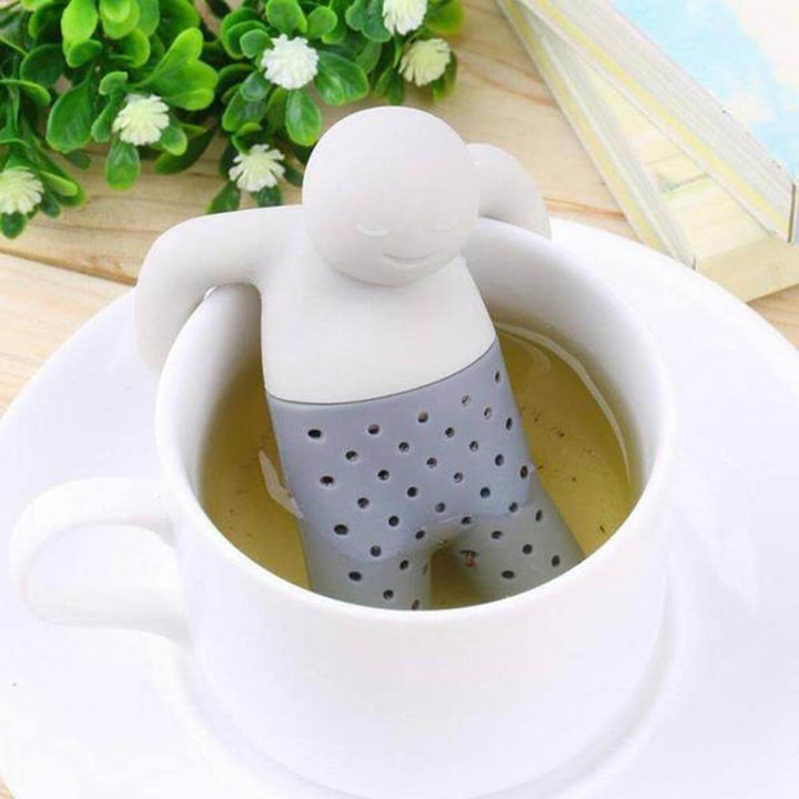 Mr. Te-Infuser i Silikon – Unik och Rolig Teopplevelse