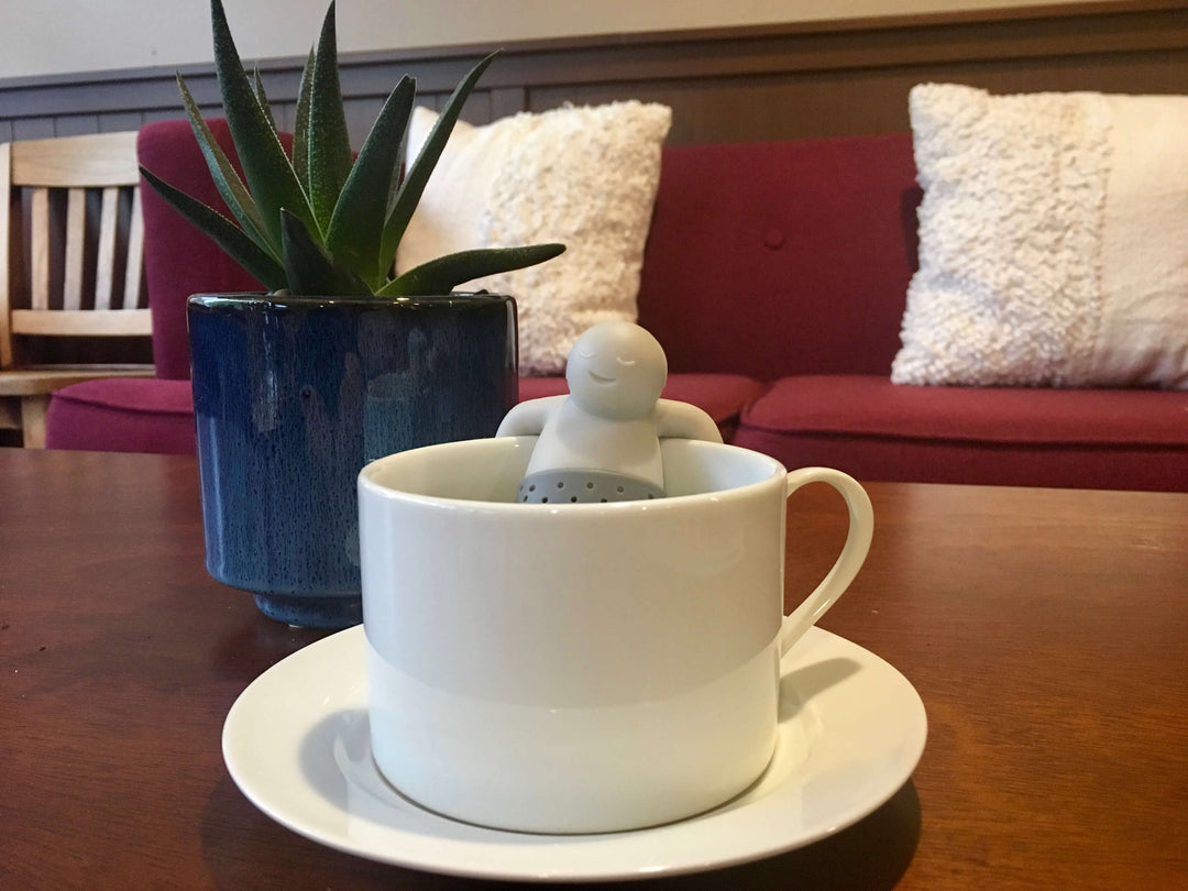 Mr. Te-Infuser i Silikon – Unik och Rolig Teopplevelse