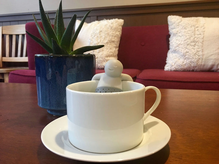 Mr. Te-Infuser i Silikon – Unik och Rolig Teopplevelse