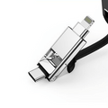 Universell 6-i-1 Multifunksjonell USB-Lader