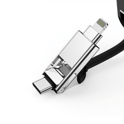 Universell 6-i-1 Multifunksjonell USB-Lader