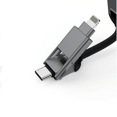 Universell 6-i-1 Multifunksjonell USB-Lader
