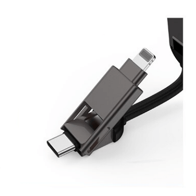 Universell 6-i-1 Multifunksjonell USB-Lader