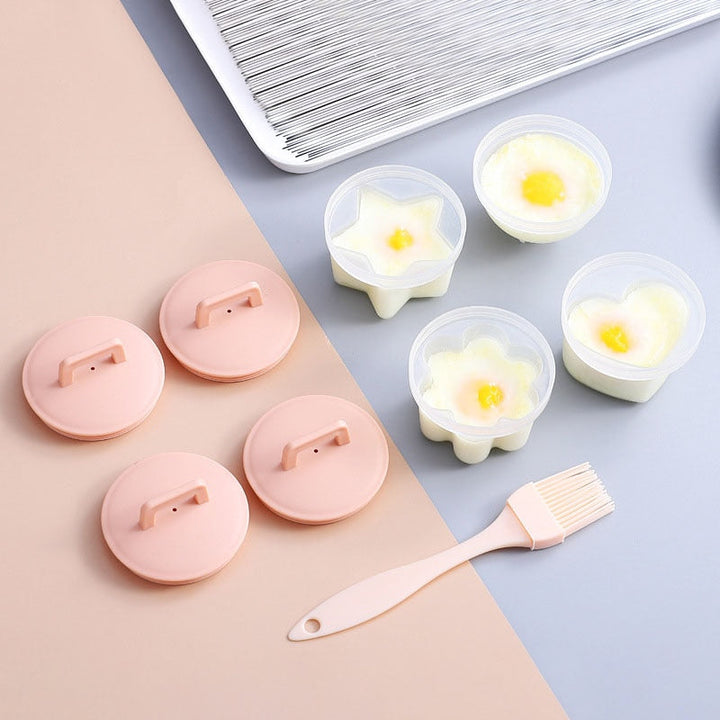 Multifunktionellt Eggekoker Set - Perfekta Egg Utan Skall