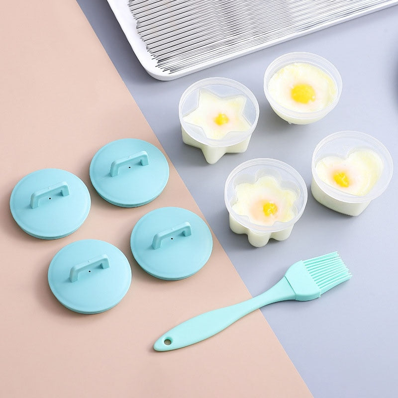 Multifunktionellt Eggekoker Set - Perfekta Egg Utan Skall