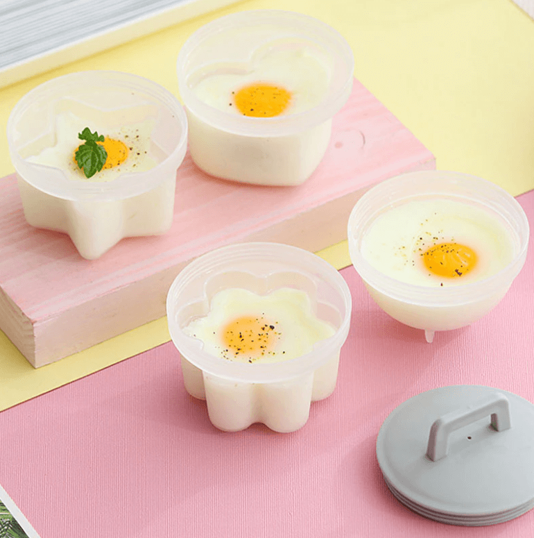 Multifunktionellt Eggekoker Set - Perfekta Egg Utan Skall