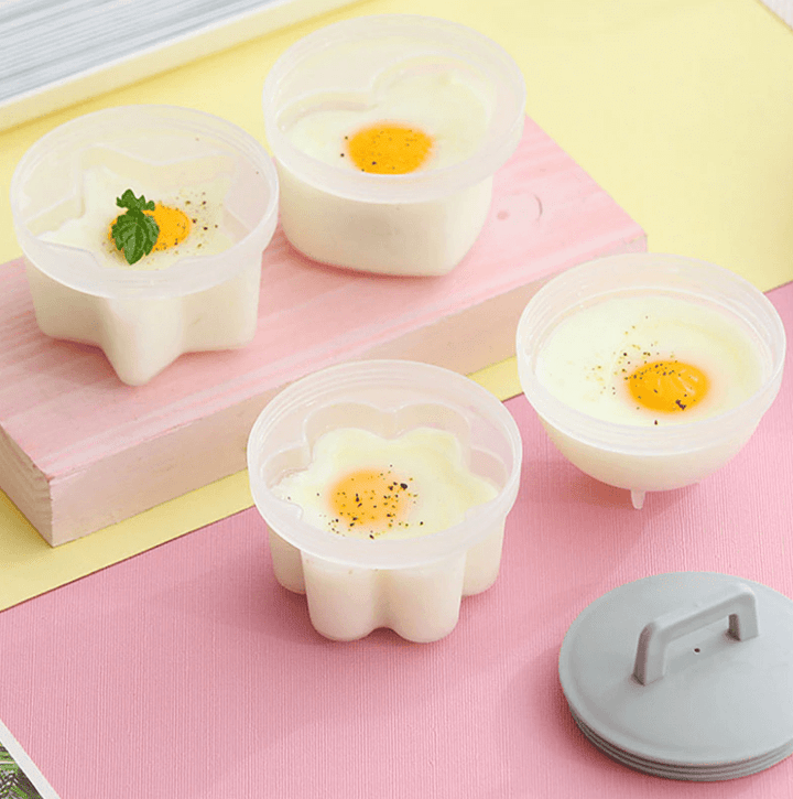 Multifunktionellt Eggekoker Set - Perfekta Egg Utan Skall