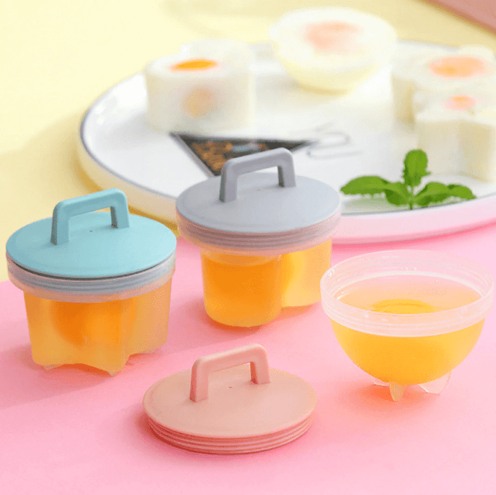 Multifunktionellt Eggekoker Set - Perfekta Egg Utan Skall