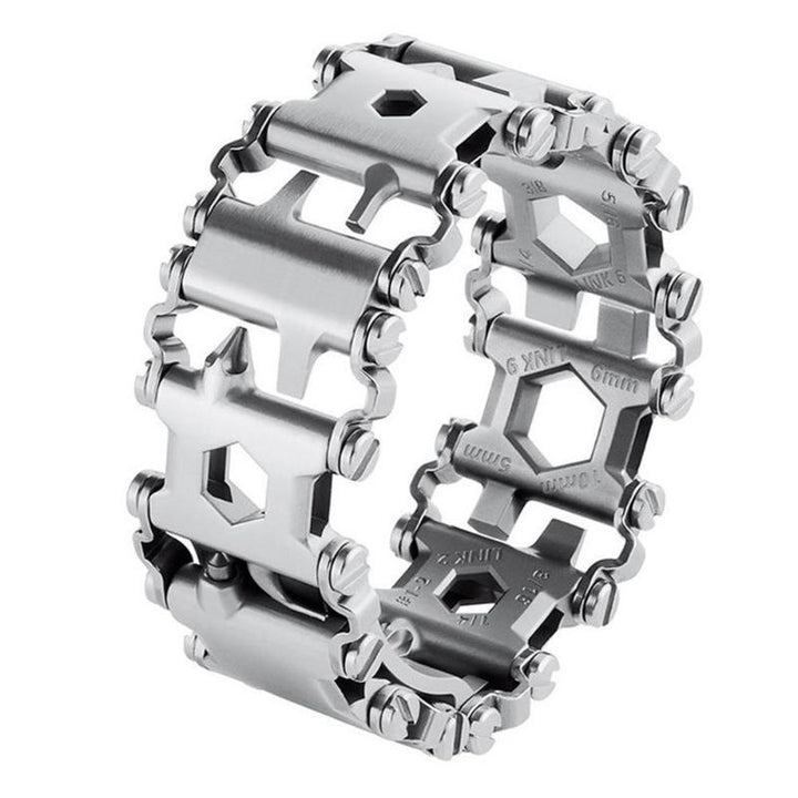 Unisex Multiverktöy Armband – 29 Funktioner för Äventyr