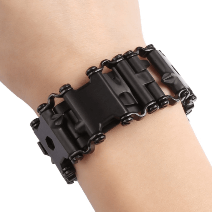 Unisex Multiverktöy Armband – 29 Funktioner för Äventyr