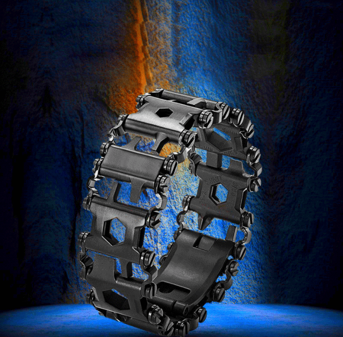Unisex Multiverktöy Armband – 29 Funktioner för Äventyr