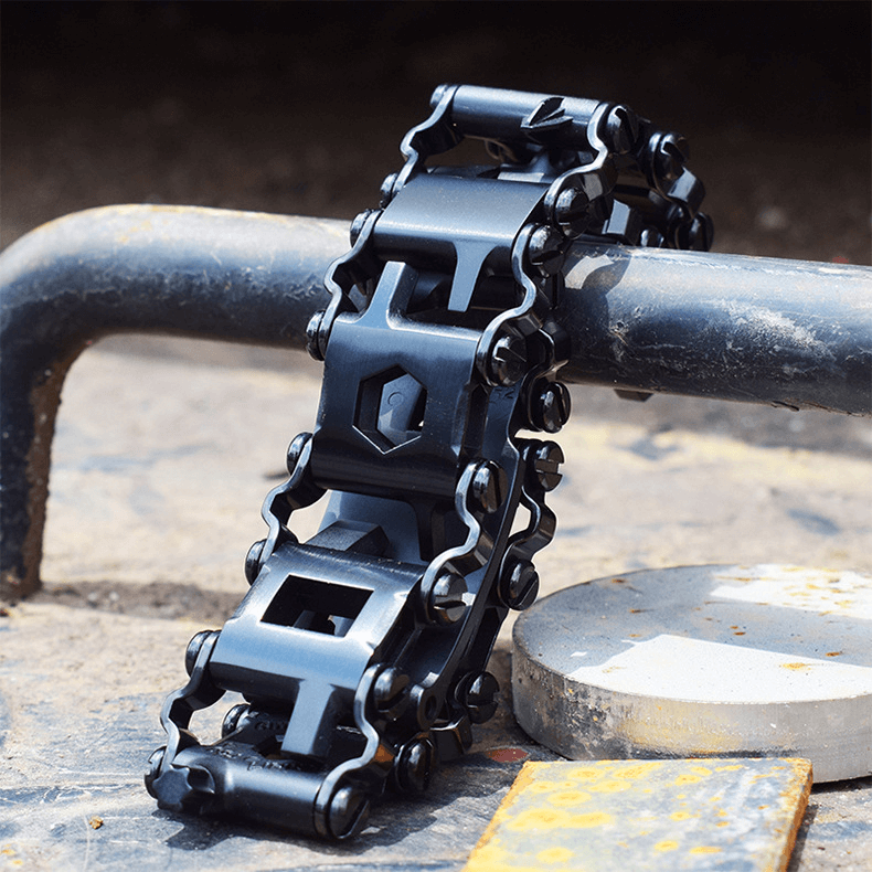 Unisex Multiverktöy Armband – 29 Funktioner för Äventyr