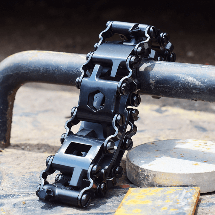 Unisex Multiverktöy Armband – 29 Funktioner för Äventyr