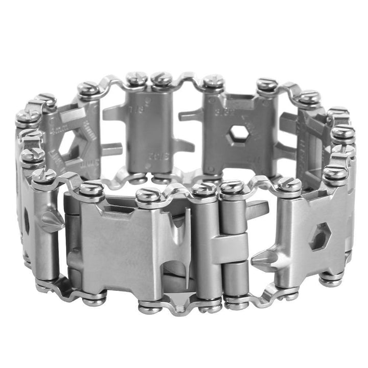 Unisex Multiverktöy Armband – 29 Funktioner för Äventyr