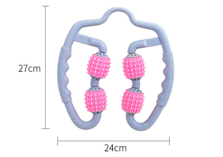 Muskelmassasjerulle - 360° Roterende Tryckpunkter - Ergonomisk Design